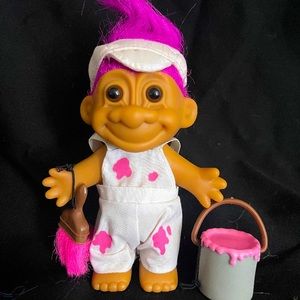 Vintage Russ Roll - Painter with Purple hair